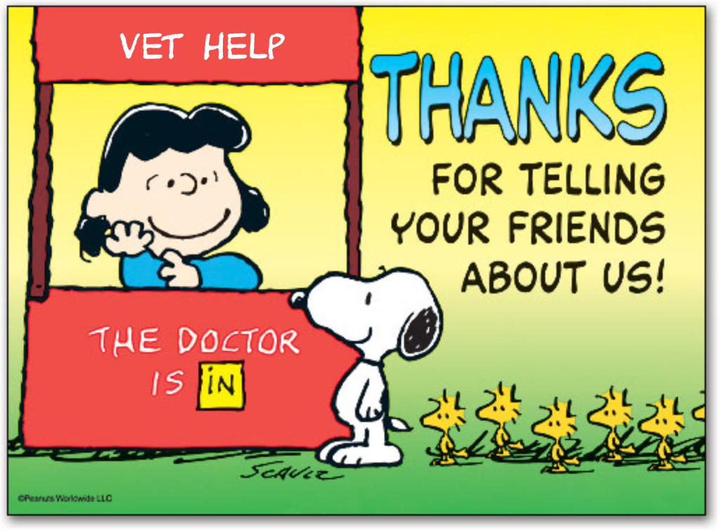 SNOOPY LUCY VET IN | Mobile Veterinary Service